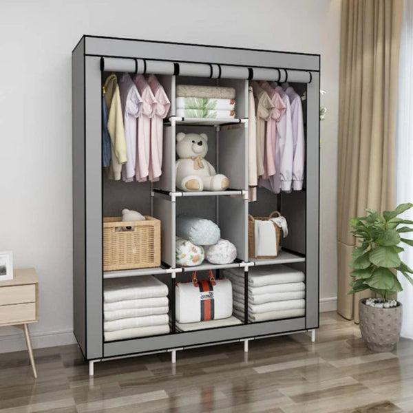 Armario 3 PUESTOS CLOSETDe Tela Portatil